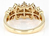 Candlelight Diamonds™ 10k Yellow Gold Cluster Ring 1.00ctw