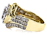 Candlelight Diamonds™ 10k Yellow Gold Cluster Ring 1.50ctw