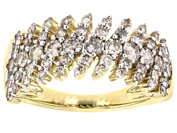 Picture of Candlelight Diamonds™ 10k Yellow Gold Band Ring 1.50ctw