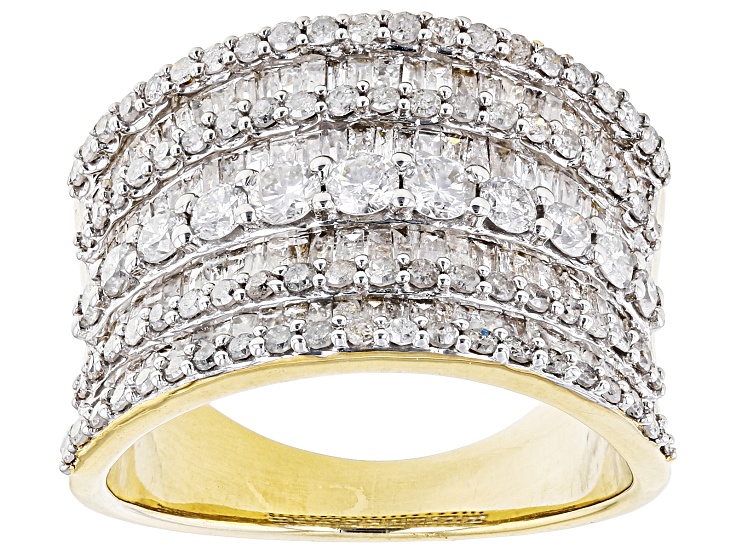 1.30 ct Mens Three Way Diamond Rubber Bracelet-Certified Jewelry 18K Gold / Natural Diamonds / White Gold