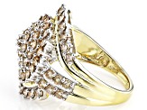 Candlelight Diamonds™ 10k Yellow Gold Cluster Ring 2.00ctw