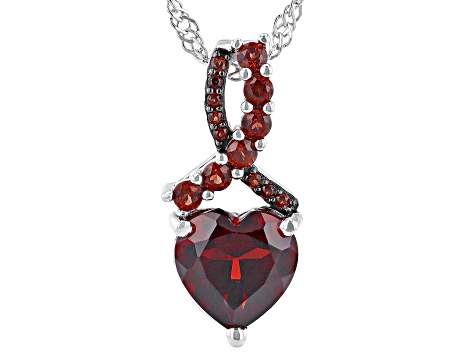 Jtv garnet outlet necklace