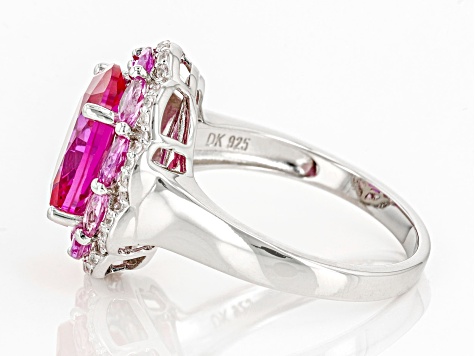 1.87 CTW Pink and White Sapphire orders Ring