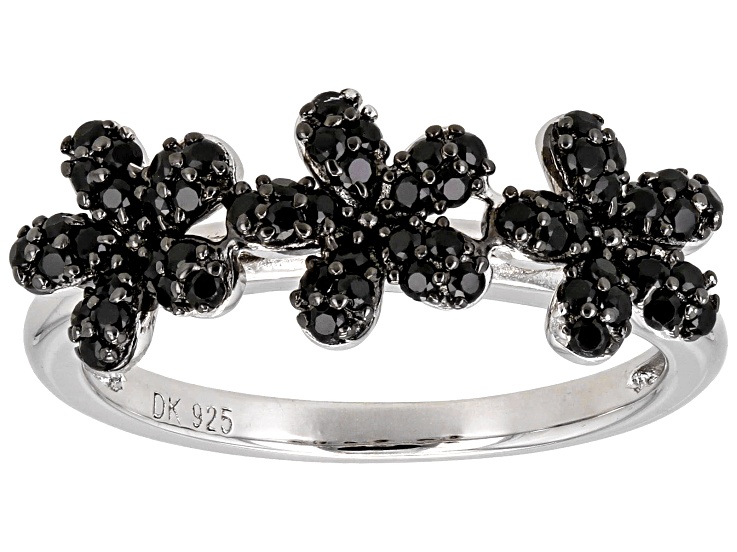 Pi White & Black cord bracelet - silver and onyx | dinh van