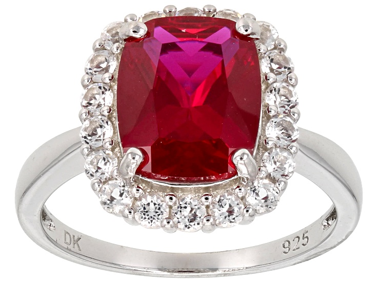 STERLING RUBY CHRON 美品 KARMA Ruby Cabochon Charm in Sterling Silver — Thanks Dad