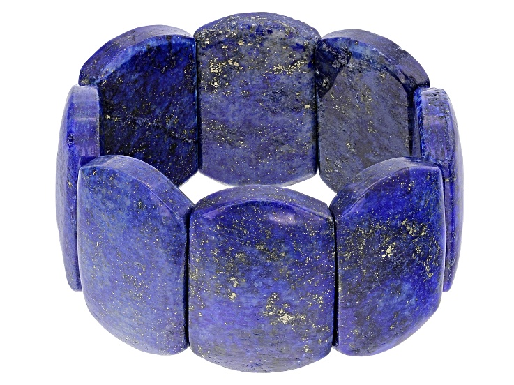 Blue Lapis Lazuli Stretch Bracelet 
