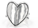 Sterling Silver Center Heart Ring