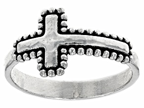Sterling Silver Cross Ring