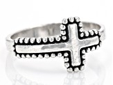 Sterling Silver Cross Ring