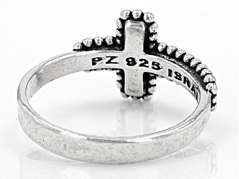 Sterling Silver Cross Ring