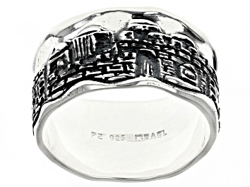 Picture of Sterling Silver Jerusalem Band Ring