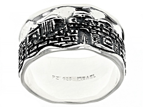 Sterling Silver Jerusalem Band Ring