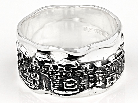 Sterling Silver Jerusalem Band Ring