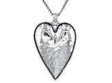 Sterling Silver Heart Pendant With Chain