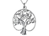 Sterling Silver Tree of Life Pendant With Chain