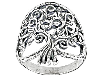 Picture of Sterling Silver Tree of Life Ring