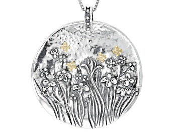 Sterling Silver Filigree & Hammered Statement Earrings