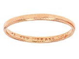 Sterling Silver, 14K Gold Over Silver, Rose Gold Over Silver 8 Piece Stacked Textured Rings