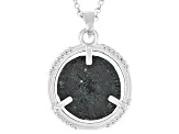 Constantine Coin Sterling Silver Pendant With 18" Chain