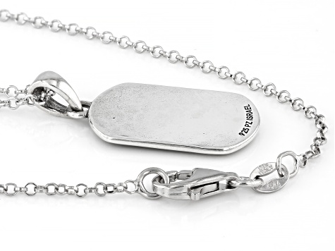 Two-Tone Sterling Silver & 14K Gold Over Sterling Silver "Star of David" Pendant With 18"L Chain