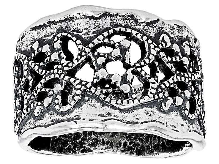 Artisan Collection of Israelâ„¢ Sterling Silver Lace Detail Ring