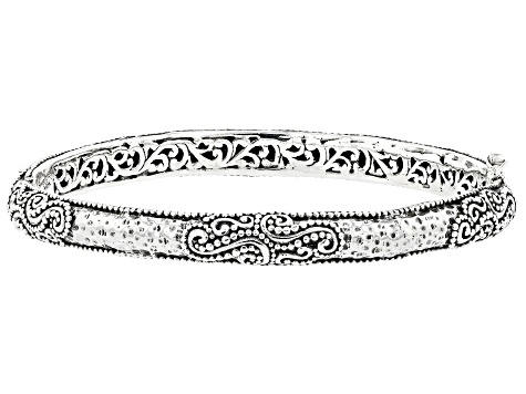 Sterling Silver S- Swirl Bracelet
