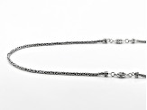 Sterling Silver 36" Snake Chain Necklace