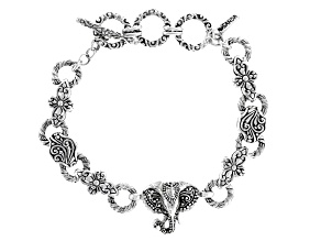 Sterling Silver Elephant Bracelet