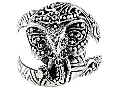 Sterling Silver Elephant Ring