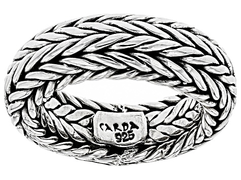 Sterling Silver Woven Band Ring