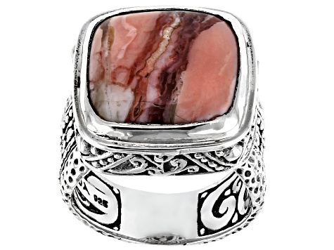 Pink Opal Silver Ring - SRA2845 | JTV.com