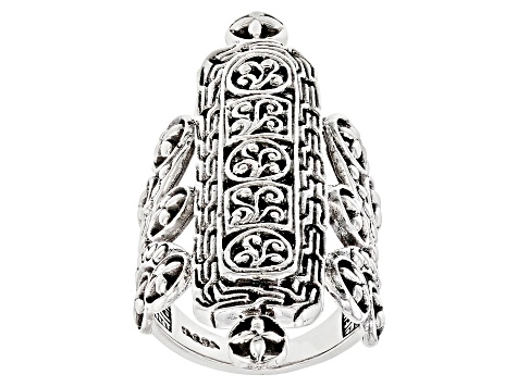 Sterling Silver Cut Out Ring