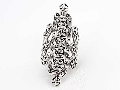 Sterling Silver Cut Out Ring