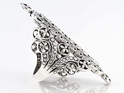 Sterling Silver Cut Out Ring