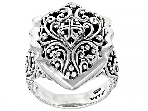 Sterling Silver "Surpasses All Knowledge" Ring