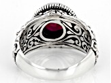 Red Mahaleo(R) Ruby Sterling Silver Ring 2.47ct