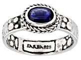 Kyanite Sterling Silver Solitaire Ring 0.86ctw