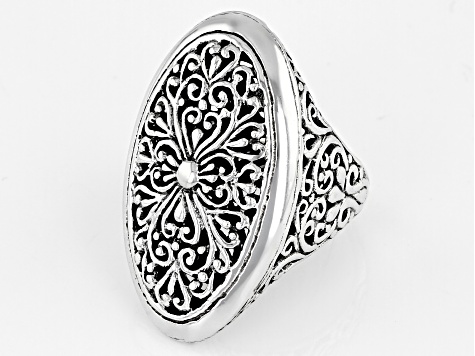 Sterling Silver "Limitless Strength" Statement Ring