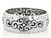Sterling Silver "Reflection In A Mirror" Eternity Band Ring
