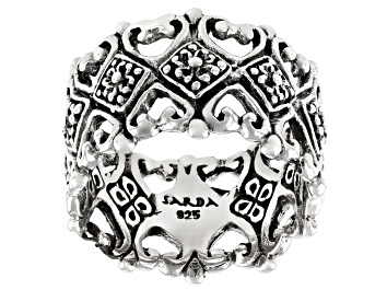 Picture of Sterling Silver "Cherished Forever" Band Ring