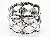 Silver "Slow To Anger, Quick To Forgive" Cuff Bracelet