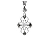 Silver "Slow To Anger, Quick To Forgive" Enhancer Pendant