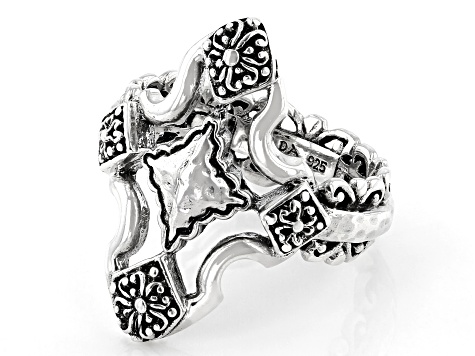 Silver "Slow To Anger, Quick To Forgive" Ring