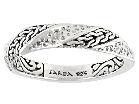 Sterling Silver Chainlink Band Ring