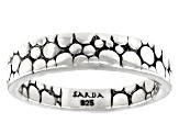 Silver Scattered Jawan Eternity Band Ring