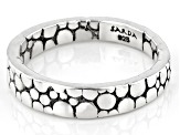Silver Scattered Jawan Eternity Band Ring