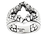 Silver "Keep Your Promises" Open Design Ring