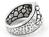 Silver "Keep Your Promises" Open Design Ring