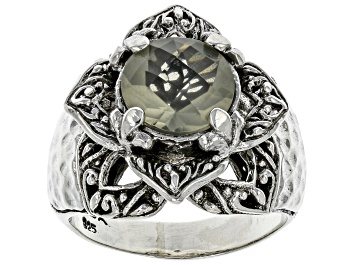 Picture of White Moonstone Silver Ring