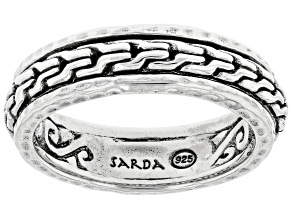 Sterling Silver Chainlink Band Ring